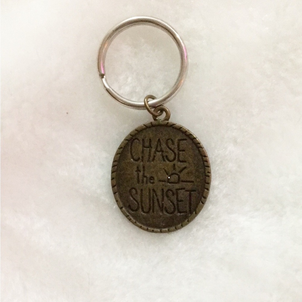 Chase the Sunset Keychain